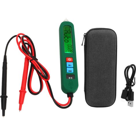 Multimètre numérique de Type stylo, multimètre numérique automatique antidéflagrant, testeur de tension Ohm Rechargeable de haute précision