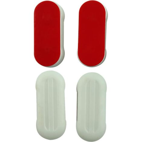 Tampon Adhésif Gris Pour Abattant, 12 Pièces (1/5)