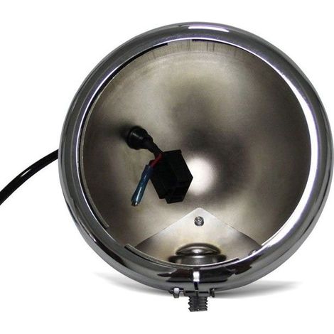 Boîtier de phare LED 5,75" pour Suzuki Intruder VL 800 Volusia chrome