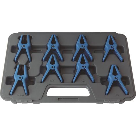 Coffret pinces d'obturation pour tuyaux et raccord banjos 8 pieces - OM 5033 - CLAS Equipements (1/5)