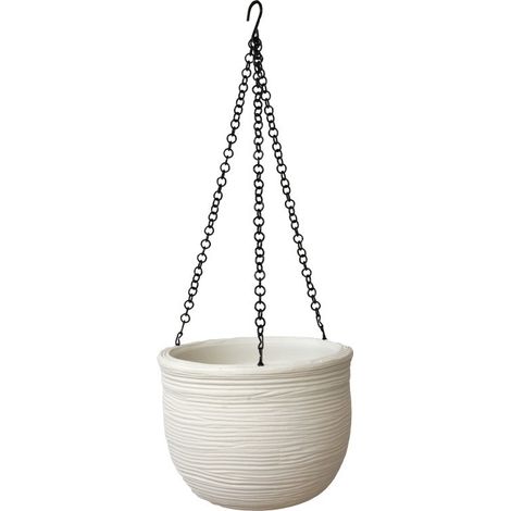 Vaso Pensile Telcom Shabby Ø25cm H19cm Brown (1/3)