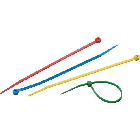 Lot de 50 Serre-câbles - 150 x 3,6 mm - en Nylon Solide - Résistant aux UV - Durable et Robuste - Kit de Serre-câbles pour pièces en Groupe, connecteurs de câble, 7452140 (1/4)