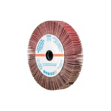 PFERD TOOLS Lamellenschleifrad für Winkelschleifer FR WS Ø 115x20mm 5/8-11 CO-COOL80 für Edelstahl 2 Stk (1/2)