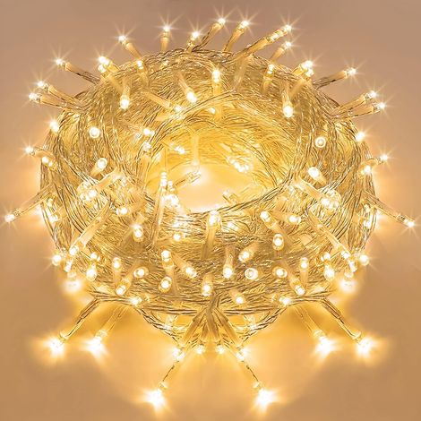 Guirlande lumineuse LED Intérieure et Extérieure Alimentée avec Prise 100M800LEDs (1/5)