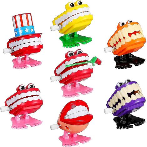 Dents parlantes - Décorations de table pour fête, Halloween et Noël - 7 pièces (1/5)