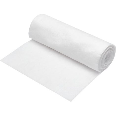 Weißes Luftfiltermedium, elektrostatische Luftfilterrolle, Lüftungsfilter für Haushalt, Heizung, Klimaanlage, Wohnmobile, Mobilheime, 5 m x 30 cm