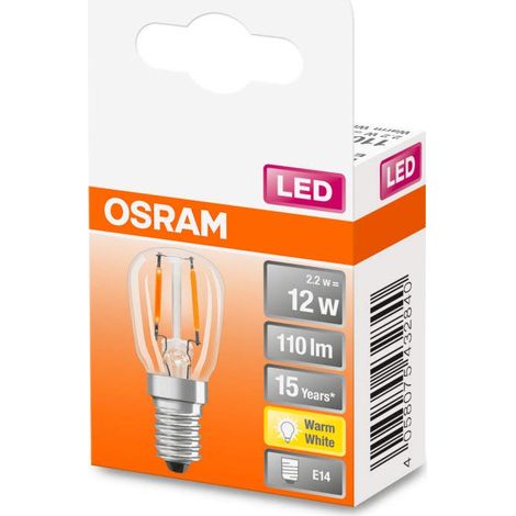 LED SPECIAL T26  Ampoule LED Culot E14, 2,20W = 10W équivalent incandescent  Blanc chaud  2700K (1/5)