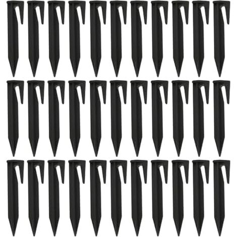 150 Pcs Piquets de Fixation pour Câbles Périphériques, Terre Robot Tondeuse Accessoires Tondeuses à Gazon, Piquet Câble Délimitation - (1/5)