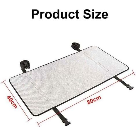 Housse Pour Climatiseur - 40 x 80 cm - Film Aluminium Réfléchissant - Protection Extérieure Contre Soleil Pluie - 1 Pièce (1/4)