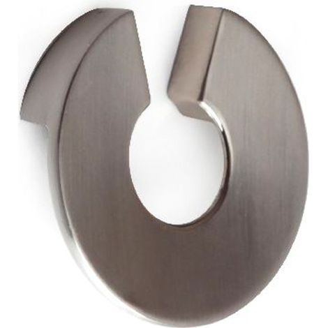 Asa de zamak con acabado níquel satinado, dimensiones:54x54x16mm y entrepuntos:32mm - (1/5)