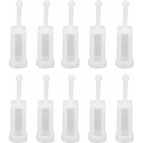 royaluxe -10 pièces pistolet de pulvérisation filtres Nylon maille fine voiture peinture pistolet filtre crépine pour pulvérisateurs de peinture, (1/5)