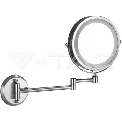 V-tac 3w 6400k 6400k gris led espejo de pared vt-7571 - 6628 (1/5)