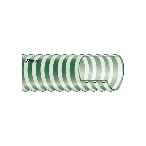 Ribiland – Tuyau souple en PVC translucide 76 mm – Longueur 5 m – Pression max 4 bars – Température d'utilisation -5 à +60 °C – PRTAN765