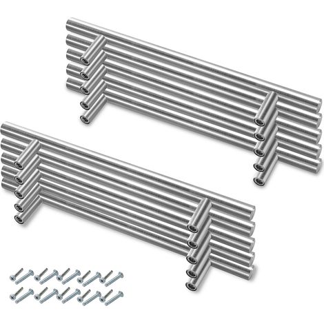 Randaco Poignées de meubles Poignée de porte  Poignée de meuble Poignée de cuisine 156x96x12MM 50 pièces (1/5)