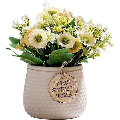 1 plante artificielle en pot de marguerite (1/3)