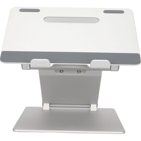 Support pour ordinateur portable, angle réglable, coussinet en silicone antidérapant, dissipation de la chaleur, design ergonomique, support pour tablette