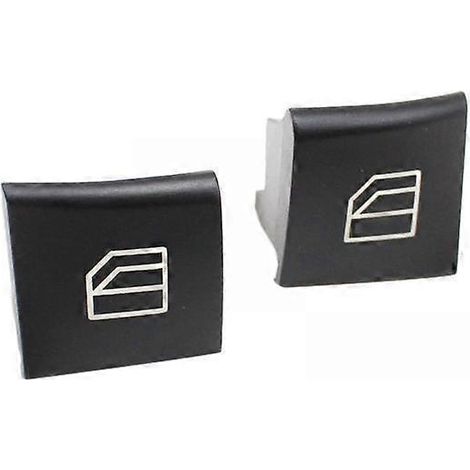 4 x 2 pièces de cache-boutons de lève-vitres pour Mercedes, en matériau de haute qualité. (1/5)