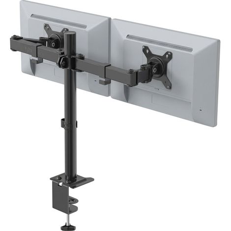 Monitorarm / Monitorhalterung Ergomount M2 - 2 Monitore 13 - 32 Zoll schwarz hjh OFFICE (1/5)