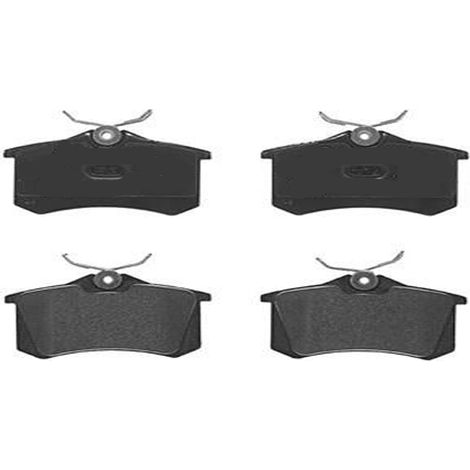 KIT PASTIGLIE FRENO POSTERIORI compatibile con SEAT ALTEA (5P1) / PASTIGLIE FRENANTI AUTO OEM P 85 020 P 85 114, / SOSTITUZIONE DIRETTA / BASSA POLVERE / SILENZIOSO (1/4)