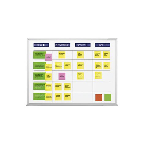 magnetoplan  Lavagna Scrum  set standard incl accessori 