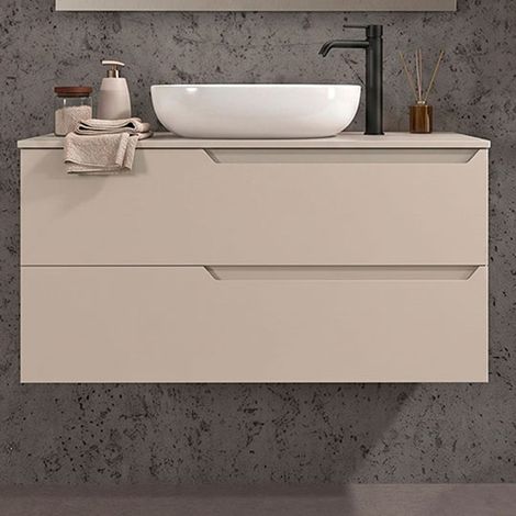 Kibath Mueble+lavabo VICTORIA 100x45 cm moka 2c susp. (1/5)