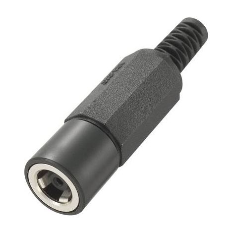 Connecteur basse tension femelle, droit TRU COMPONENTS 1572254 Diamètre intérieur: 4 mm 1.45 mm 1 pc (1/2)