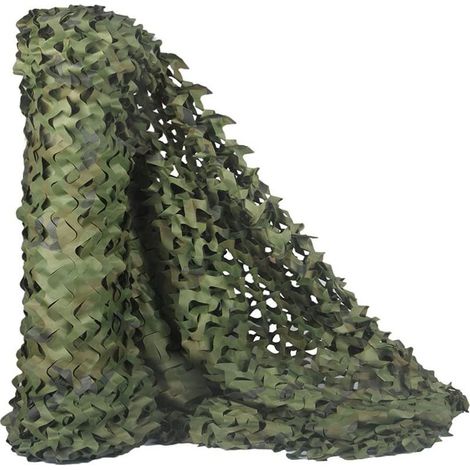 Tarnnetz – 1,5 x 2,5 m – 150D Oxford-Polyester – Für Jagd, Airbrush, Camping, Vogelbeobachtung, Dekoration im Freien – 1 Stück (1/5)