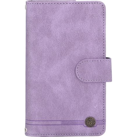 Etui Portefeuille Pour Galaxy S22 - Fermeture Magnétique - Protection Antirfid - Support Intégré - 1 Pièce