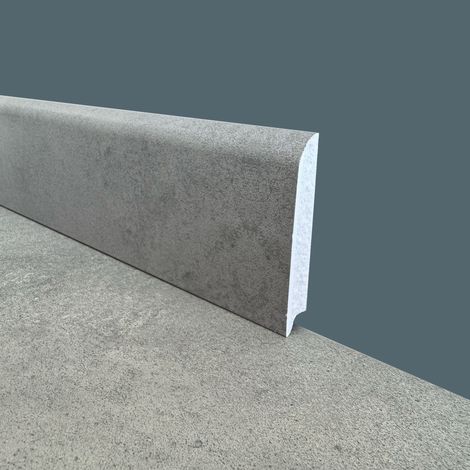 TAAC Battiscopa in polistrutturato coordinati linea SPC 70X10mm BC Marmo, legno, cemento (prezzo al metro)-ALPHA CENTAURI