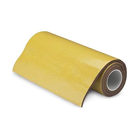 Confezione 1 feltro sintetico adesivo marrone 200x500mm Plasfix INOFIX
