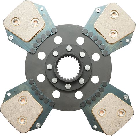 Disco frizione Massey Ferguson codice OEM 4312453M1, 4364306M1 (1/4)