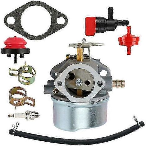 Kit de carburador para soplador de nieve Tecumseh de 8 hp, 9 hp y 10 hp, números de pieza 640349 y 640052, edición 0619.