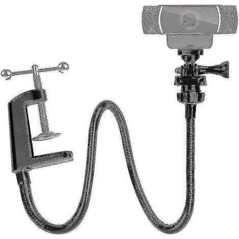 Kamerahalterung mit verstärkter Tischklemme und flexiblem Schwanenhalsarm für Brio 4K-Webcams C925e, C922x, C922, C930e, C930, C920 und C615