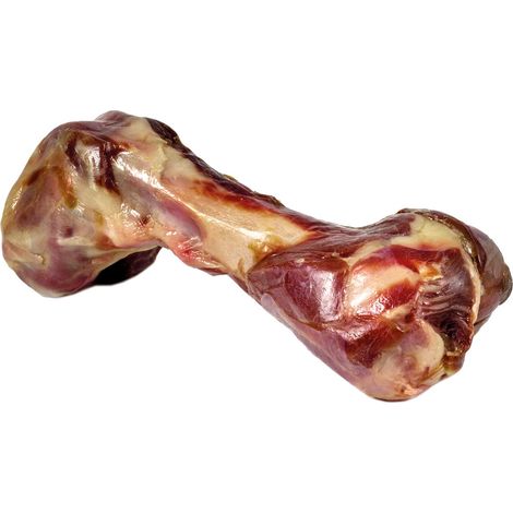 ARQUIVET Pack 15 unità -Osso di prosciutto naturale - Snack naturali per cani - Snack per denti canini - Osso masticabile per cani (1/5)