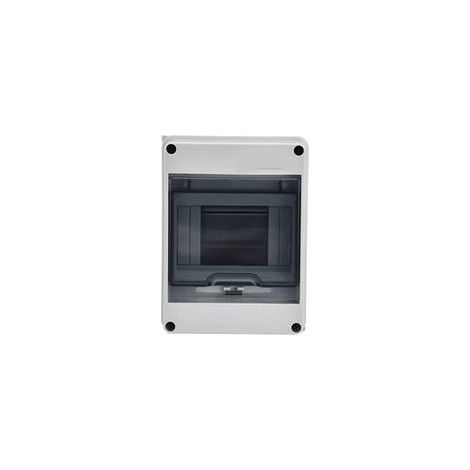 Coffret Electrique Etanche Exterieur IP65, 5 Modules, ABS de Surface en Plastique, Boite de Boitier Etanche Electrique Exterieur, Armoire de Contrôle, Coffret Modulaire Boitier de Jonction (5 Way) (1/5)