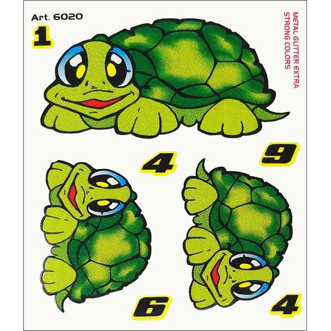 Adesivi Stickers Tartaruga Vale 10 x 12 cm (1/2)