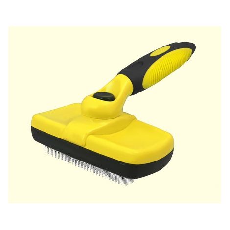 Pet Brosse Chien Brosse Chat, Peigne Déméloir Chien Professionnel et Brosse Chien Poil Long, Râteau de Toilettage pour Chien et Chat Réduit Efficacement la Perte de Cheveux Jusqu'à 95%