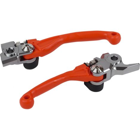 Kit leva freno e frizione Polisport per KTM SX SXF 250 EXC 300 arancione