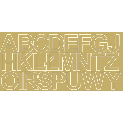Lettere adesive autoadesive da 7 cm, adesivi in lamina color oro lucido