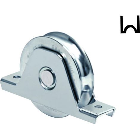 Comunello 337 Ruota Gola Tonda con Supporto 90mm