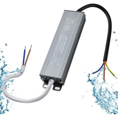 Transformateur, 60W 12V LED Driver, 170-250V AC à 12V DC Tension Constante Étanche IP67 Alimentation 5A pour CCTV Ampoule LED MR16 G4 G4, GU5.3, MR11-Karteo (1/5)