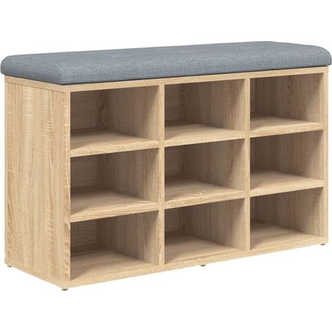 Maison Exclusive - Panca Scarpiera Rovere Sonoma 82x32x50 cm Legno Agglomerato