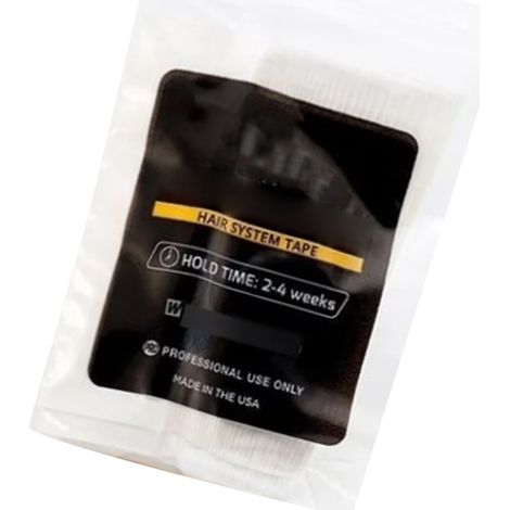 Ruban adhésif double face pour perruque en dentelle, fixation forte, forme arquée, longue durée (1/5)