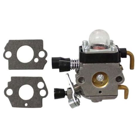Pair Carburateur avec joints compatibles avec débroussailleuses Stihl FS38 FS45 FS46 FS55 FS74 FS75 FS76 FS80 KM85 (1/2)