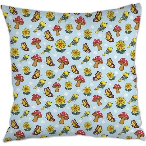 Housse de coussin 45x45 cm en polyester doux pour Noël, la Saint-Valentin, anniversaire (1/5)