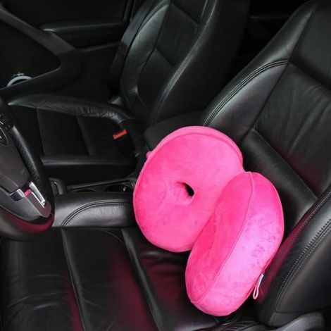 Coussin Memoire De Forme - 45x31x10cm - Pour Siege Voiture - Correction Posture Hanche - 1 Piece (1/3)