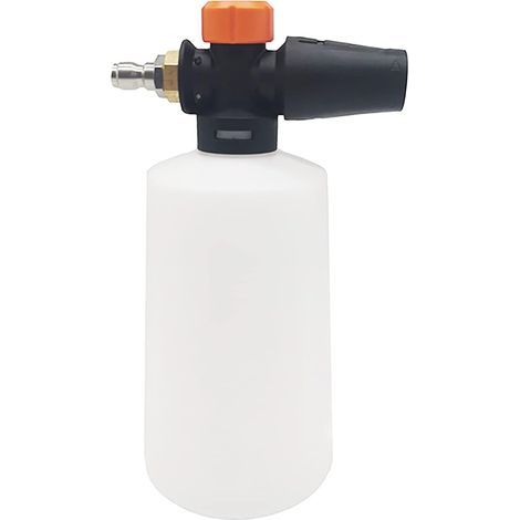 Snow Foam Lance, 750ml Soap Foam High-Pressure Washer Jet Wash Car Wash Gun 1/4" Quick Release with Adjustable Nozzle Car Washing for Karcher K Series K2 K3 K4 K5 K6 K7 Pressure Washer (1/5)