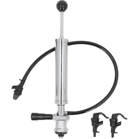 Pompe à bière en acier inoxydable pour fût, robinet de distribution pour système américain 8 pouces (1/5)