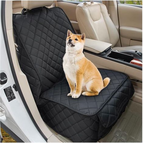 Housse De Siège Avant De Voiture pour Chiens, Coussin du Siège d'antiusure des Animaux De Compagnie sur voiture, Résistant Aux Rayures Protecteur pour Animaux, pour Voitures, Camions (1/5)