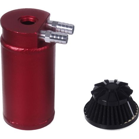 Modification de voiture avec bidon d'huile ventilé en forme de champignon, réservoir d'huile de 0,5 L, bidon d'huile auxiliaire. (1/4)